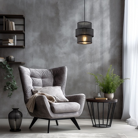 Подвесной светильник TK Lighting 5306 Calisto Black - фото