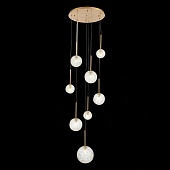 Светильник подвесной ST-Luce Золотистый/Прозрачный G9 LED 8*5W SL1152.203.08