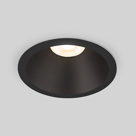 Светильник встраиваемый влагозащищенный Light LED 3004 черный 35159/U черный Elektrostandard - фото