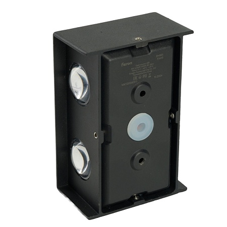 Светильник уличный светодиодный Feron DH901, 8W, 700Lm, 3000K, черный - фото