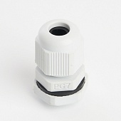 Сальник PG7 диаметр проводника 3-6,5 мм STEKKER, IP54, серый (DIY упаковка 3 шт) (без мембраны)