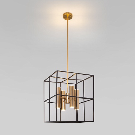 Потолочный акцентный светильник Eurosvet 70142/8 латунь - фото