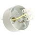 Светильник потолочный Feron HL4548 HALO levitation на подвесе GX53 12W 230V, белый 85*80 - фото