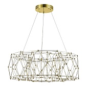 Светильник подвесной ST-Luce Золотистый/Прозрачный LED 1*48W 4000K SL6602.203.48