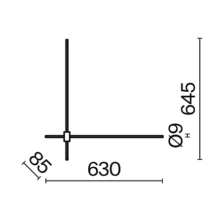 Настенный светильник (бра) Technical Pars C070WL-L12GB3K - фото