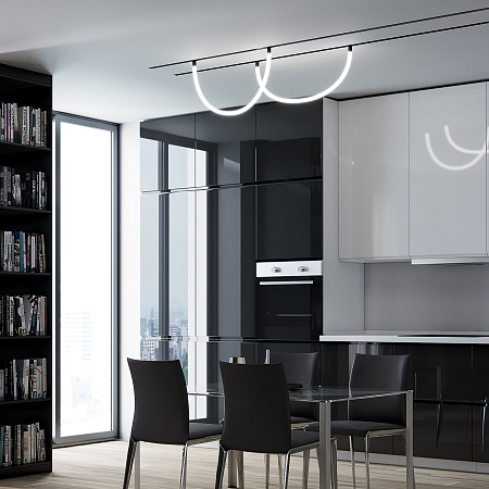 Трековый светодиодный светильник Full light 22 Вт 4200K Slim Magnetic 85026/01 22W 4200K Elektrostandard - фото