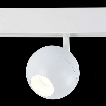Магнитный трековый светильник Белый LED 1*12W 4000K 680Lm Ra>80 36° IP20 L120xW100xH195 ST354.546.12 - фото
