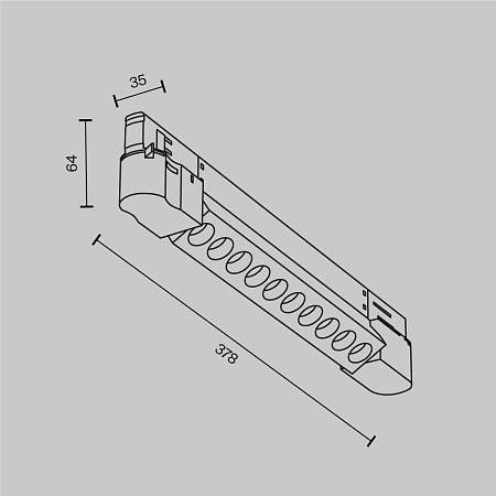 Трековый светильник Technical Points  TR195-3-10W2.7K-M-W - фото