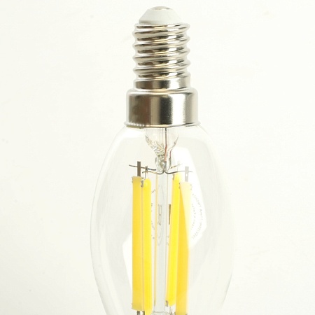 Лампа светодиодная Feron.PRO LB-1216 Свеча на ветру E14 960LM 6W 175-265V 2700K - фото