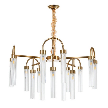 Подвесная люстра Arte Lamp BORGIA A4088LM-15AB - фото