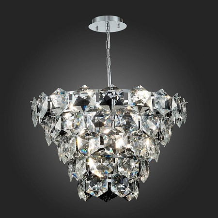 Люстра подвесная ST-Luce Хром/Прозрачный E14 9*40W SL1631.103.09 - фото