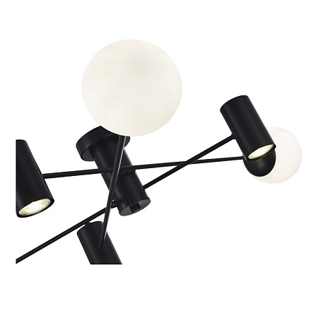 Светильник потолочный Черный/Белый GU10+E27 3+3*5+60W SLE1105-402-06 - фото