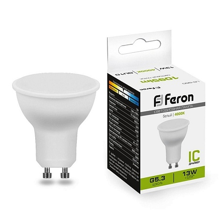 Лампа светодиодная SAFFIT SBMR1615 MR16 GU5.3 15W 230V 4000K - фото