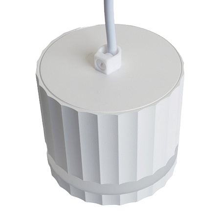 Светильник потолочный Feron Barrel HL3698 OLYMPUS levitation 12W, 230V, GX53, белый, на подвесе 1,7 м - фото