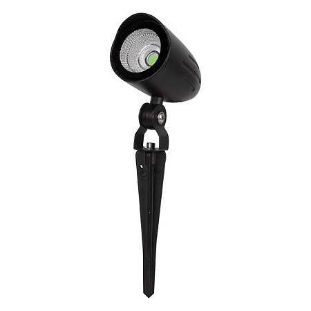 Светодиодный светильник тротуарный (грунтовый) Feron SP2713 7W зеленый 85-265V IP65 - фото