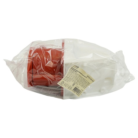 Розетка стационарная ST-124 32А 380В 3P+PE IP44, RST32-124-44, Stekker - фото