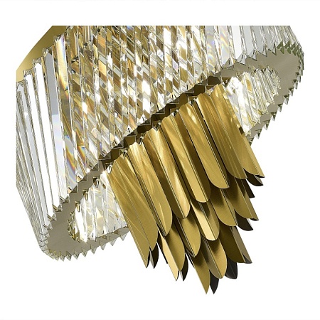 Люстра потолочная ST-Luce Латунь/Прозрачный E14 9*40W SL1635.302.09 - фото