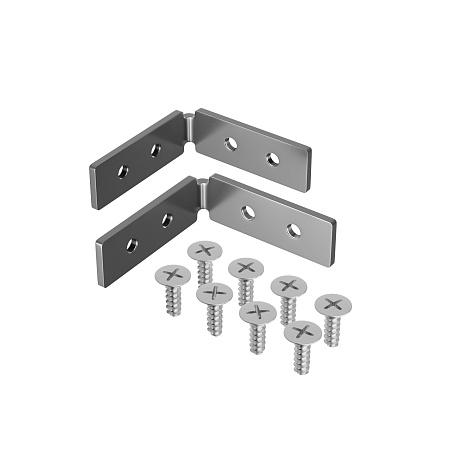 Соединитель угловой вертикальный, 2шт - фото