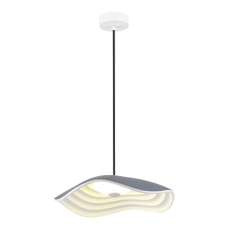Светильник подвесной ST-Luce Серый/Серый, Белый LED 1*12W 3000K SL6208.701.12 - фото