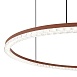 Светильник подвесной ST-Luce терракотовый/прозрачный LED 1*65W 4000K SL1018.603.01 - фото