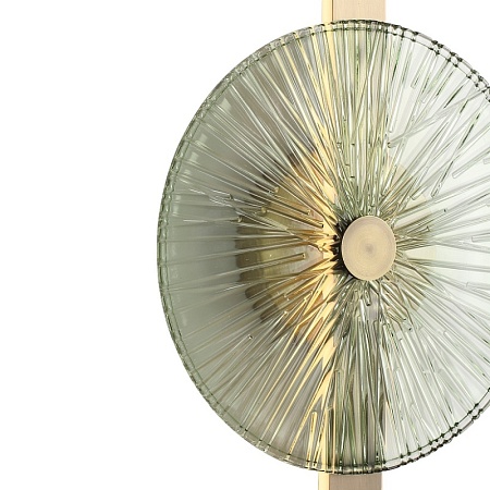 Светильник настенный ST-Luce бронза/зелёный LED 1*11W 4000K SL6141.321.01 - фото