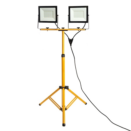 Светодиодный прожектор Feron LL-505 на штативе IP65 2*100W 6400K - фото