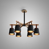 Люстра Потолочная На Штанге Natura C6 Black Imperiumloft 178001-26