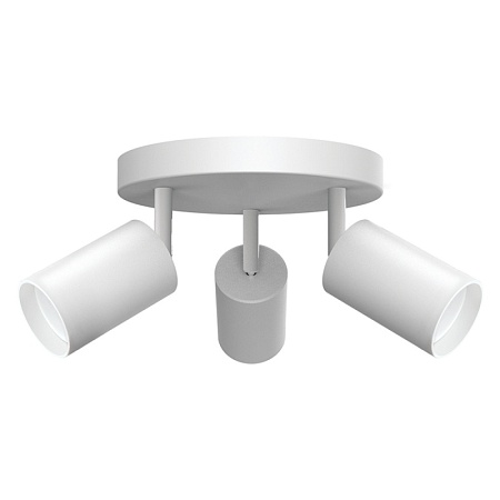 Светильник Feron ML203-1 настенно-потолочный под лампу GU10, белый - фото