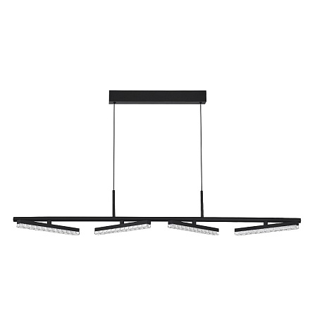 Светильник подвесной ST-Luce черный/прозрачный LED 1*32W 4000K SL1018.403.04 - фото