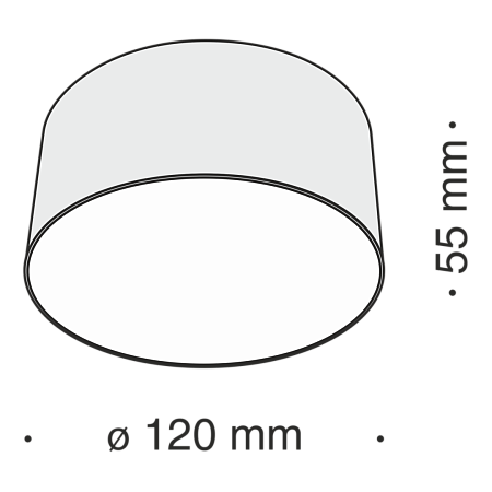 Потолочный светильник Technical Zon C032CL-L12W4K - фото