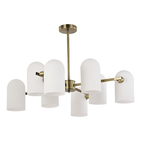 Светильник потолочный Бронза/Молочно-белый E14 8*40W SLE1047-302-08 - фото