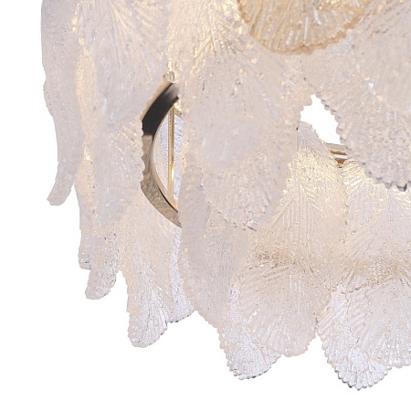 Светильник подвесной ST-Luce золото/прозрачный, янтарный LED 1*42W 3000K SL6135.213.01 - фото