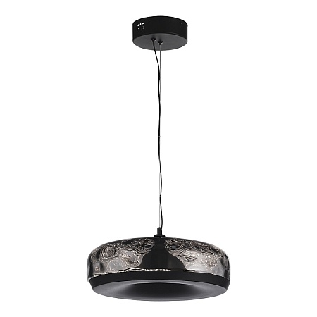 Светильник подвесной ST-Luce Черный/Черный, Дымчатый LED 1*42W 3000K SL6014.403.01 - фото