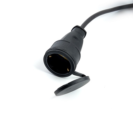 Удлинитель-шнур на рамке 1-местный c/з Stekker, PRF22-31-10, 10м, 3*1,5, серия Professional, черный - фото