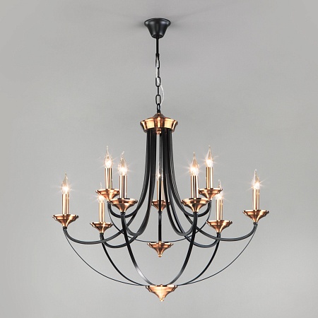 Подвесной светильник Eurosvet 60098/9 черный - фото