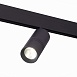 Магнитный трековый светильник Черный LED 1*18W 4000K 1 530Lm Ra>90 36° IP20 L-xW60xH148 ST365.446.18 - фото