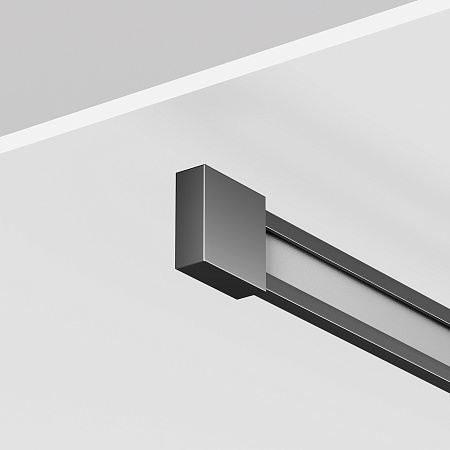 Трековая система Technical гибкая на стену чёрная 200x200x200 TS-Z-200-TR206-1-3W3K-B