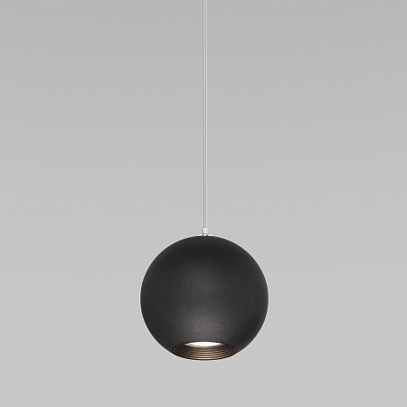 Подвесной светодиодный светильник 50215/1 LED черный Elektrostandard - фото