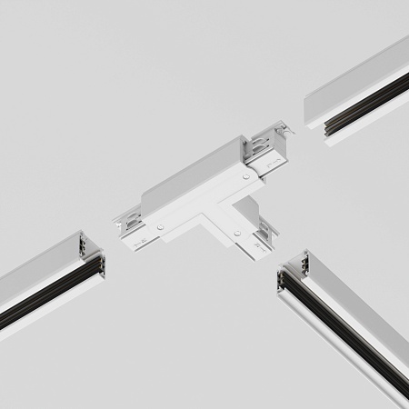 Коннектор Т-образный правый Trinity белый - фото