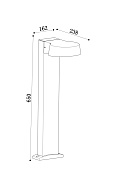 Ландшафтный светильник Outdoor Share O443FL-L12GF3K