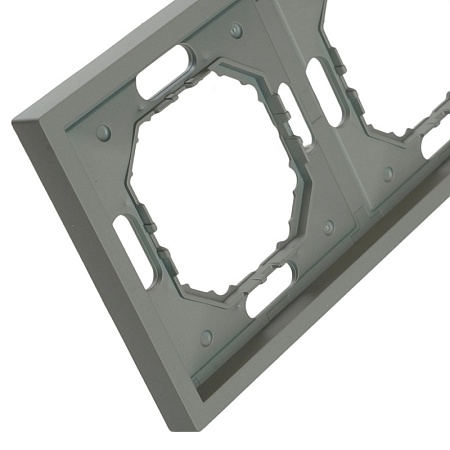 RSW10-5103-01 Выключатель 1-клавишный (механизм), STEKKER, 250В, 10А, серия Эмили, белый фарфор, soft touch - фото