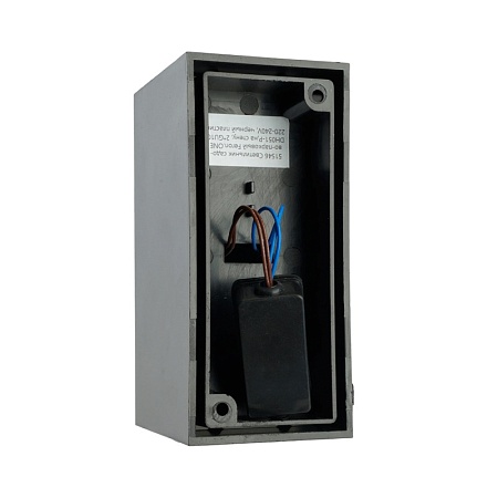 Светильник садово-парковый Feron.ONE DH051-P,на стену, 2*GU10 220-240V, черный пластик - фото