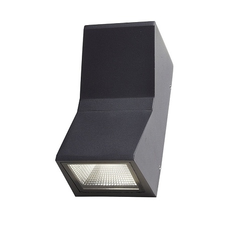 Светильник уличный настенный ST-Luce Черный кварцевый LED 2*7W 4000K SL088.431.02 - фото