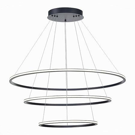 Светильник подвесной ST-Luce Черный/Белый LED 1*114W 4000K ST604.443.114 - фото