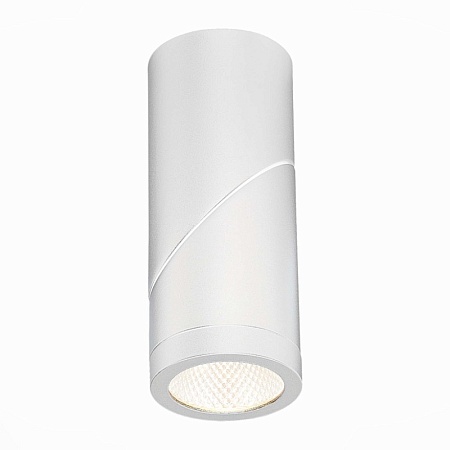 Светильник потолочный Белый LED 1*10W 4000K 800Lm Ra>90 38° IP44 D62xH151 165-265V ST650.542.10 - фото