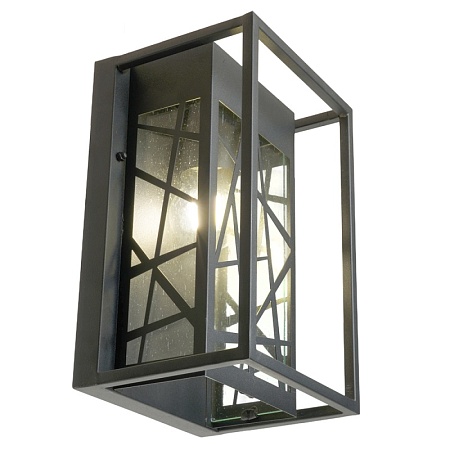 Светильник садово-парковый Feron PL641 на стену 60W 230V E27, черный - фото