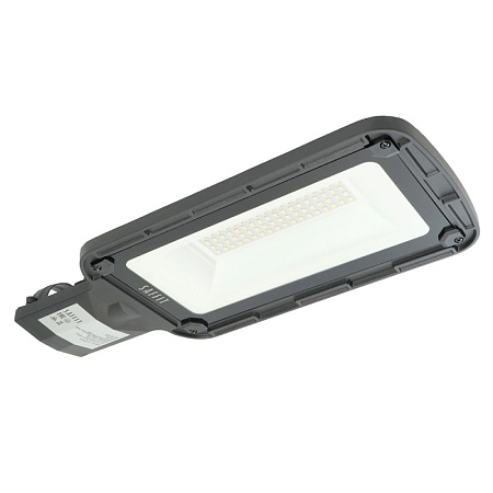 Светодиодный уличный консольный светильник SAFFIT SSL10-50 50W 5000K 230V, черный - фото