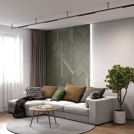 Mini Magnetic Шинопровод накладной Round черный 2м 85165/00 Elektrostandard - фото