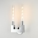Бра Canelle Wall Lamp Double Sconces Chrome Imperiumloft 147875-22 - фото