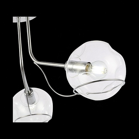 Светильник потолочный Хром/Прозрачный E14 3*40W SLE102502-03 - фото